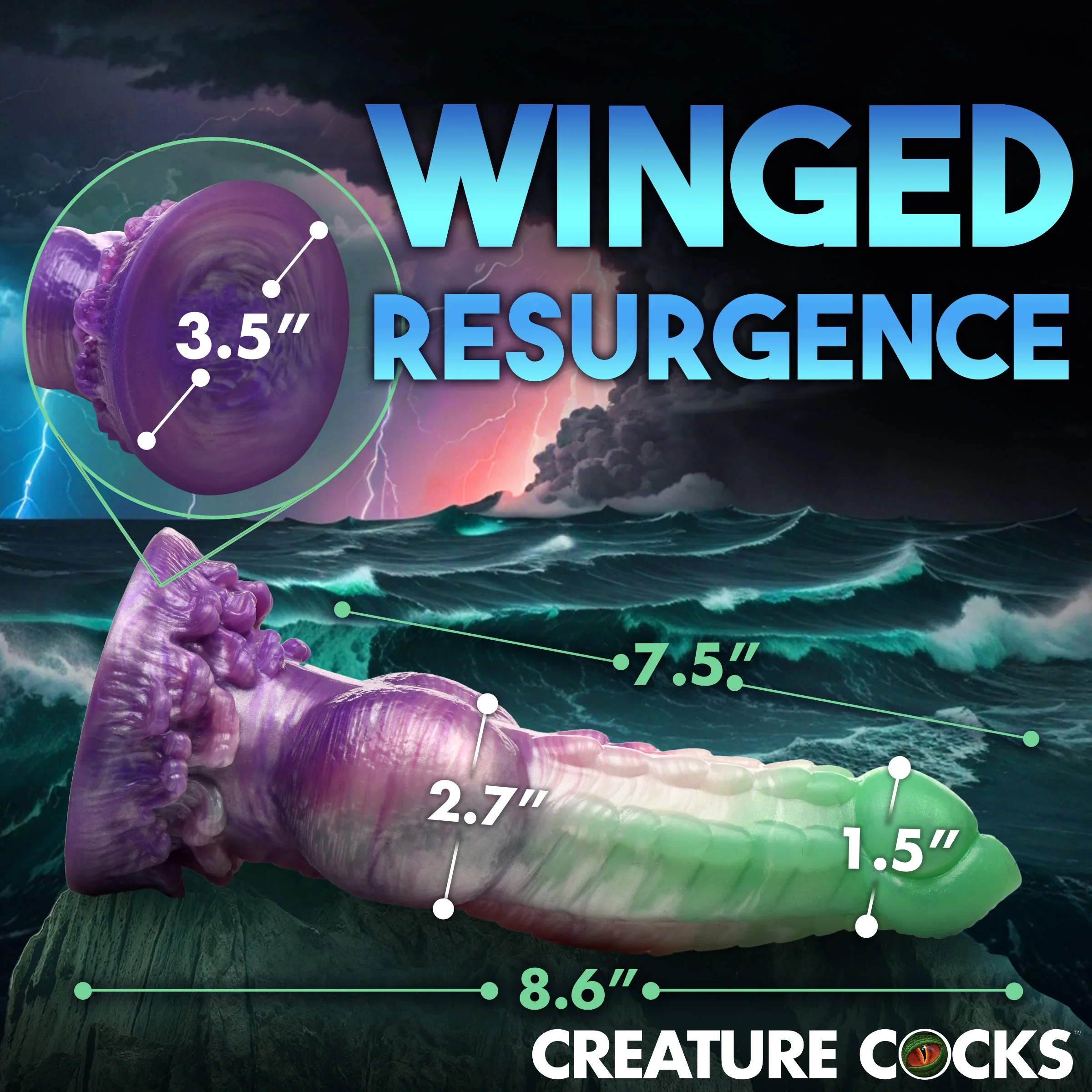 Creature Cocks Aqua Phoenix - Image 5