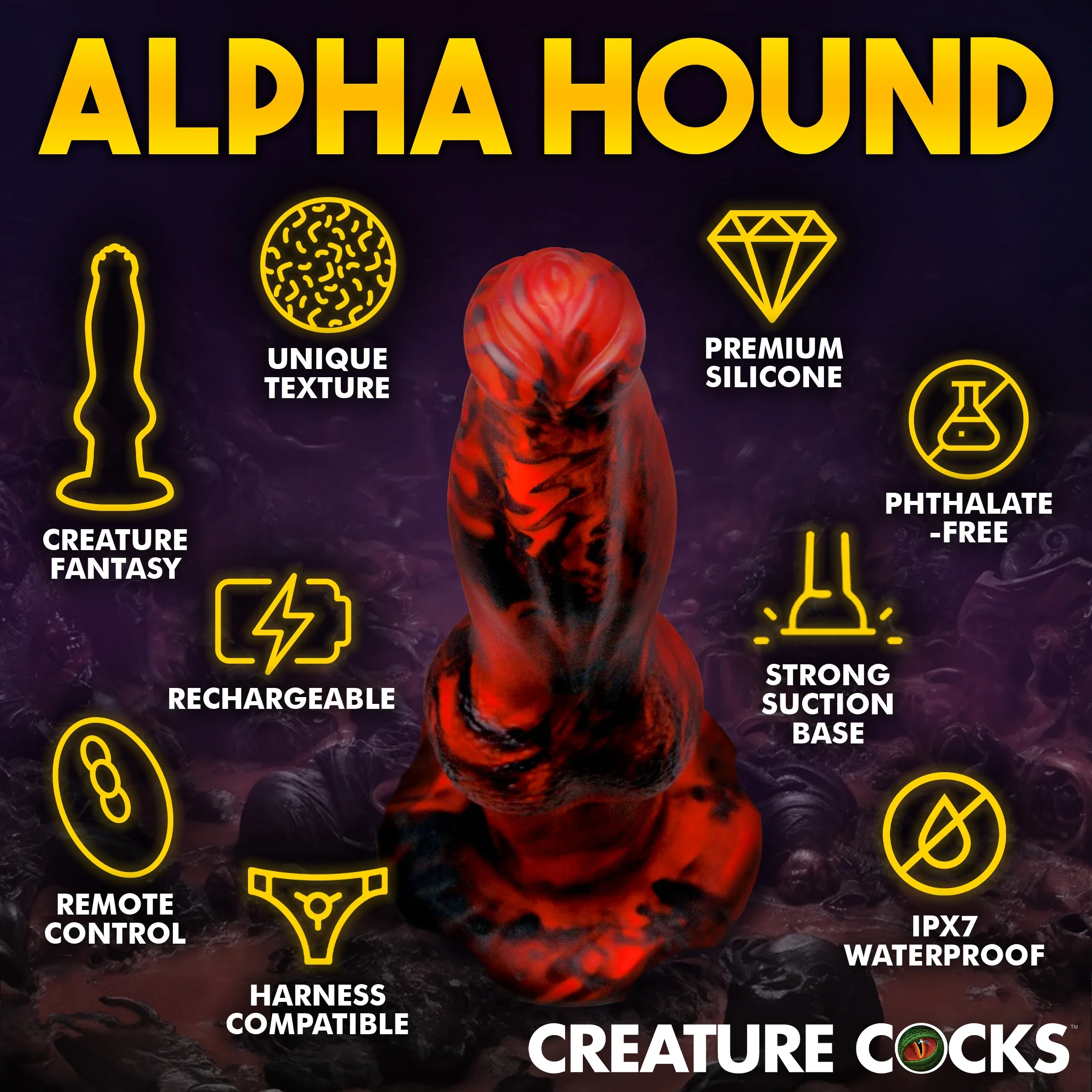 Creature Cocks Hell-Wolf Remote-Control Thruster - Image 6