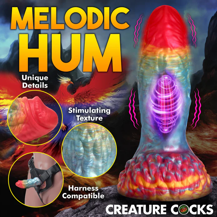 Creature Cocks Phoenix Vibrating Remote-Control Dildo - Image 2