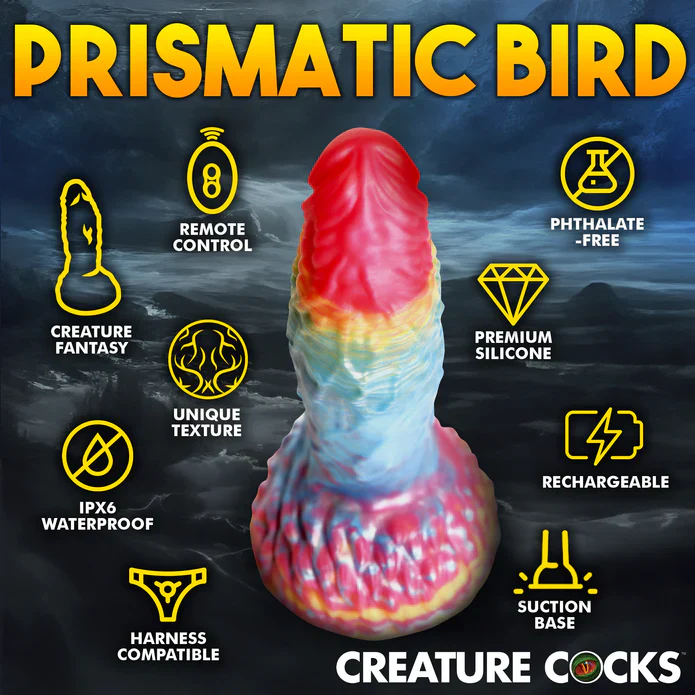 Creature Cocks Phoenix Vibrating Remote-Control Dildo - Image 7