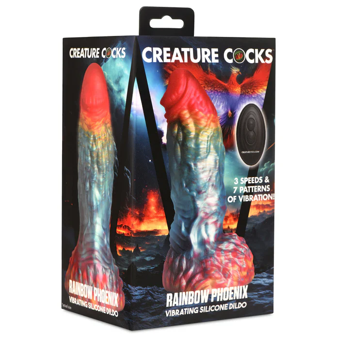 Creature Cocks Phoenix Vibrating Remote-Control Dildo - Image 9