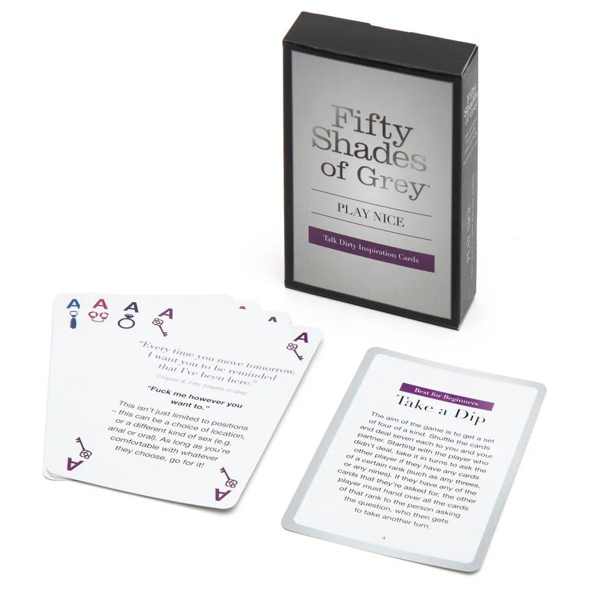 "Play Nice, Talk Dirty" Card Game - Image 2