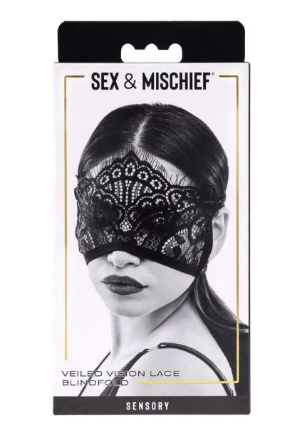 Veiled Vision Lace Blindfold - Image 4
