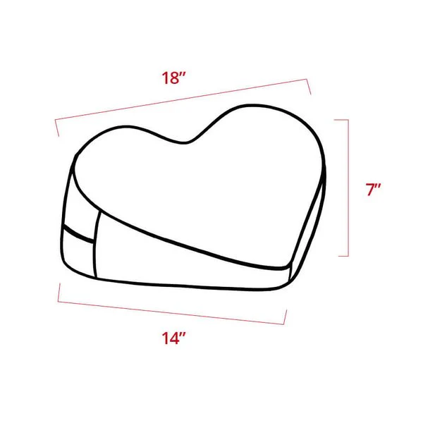 Liberator Heart Wedge in Faux Fur - Image 2