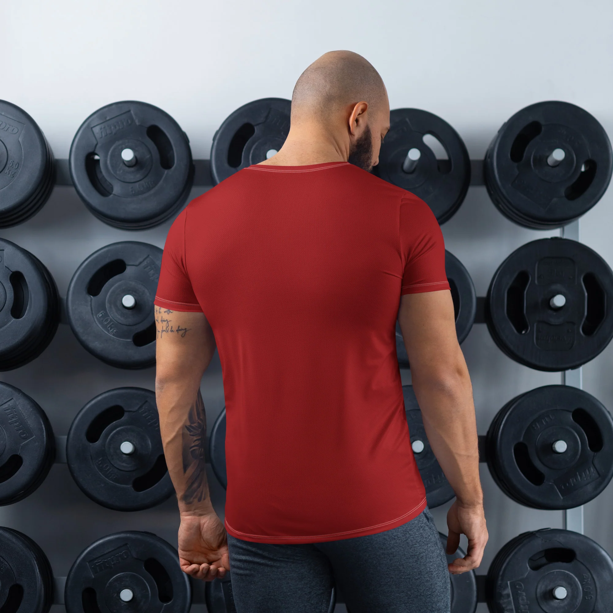 Livejasmin - Men's athletic t-shirt - Image 3