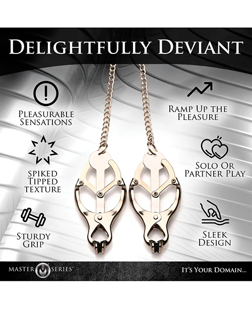 Master Series Primal Spiked Clover Clamps - Image 5