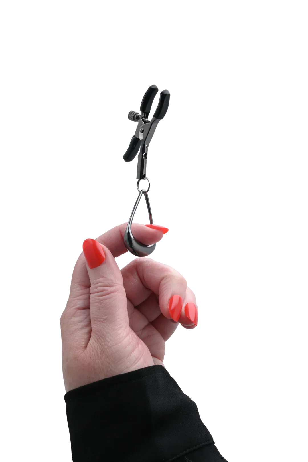 Velvet Noir Tuggable Nipple Clamps - Image 2