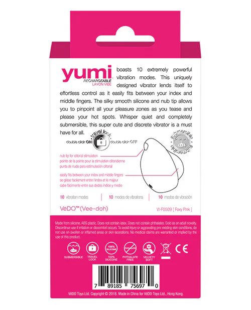 Vedo yumi rechargeable finger vibe - Image 2