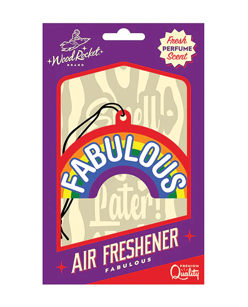 Wood Rocket Fabulous Air Freshener
