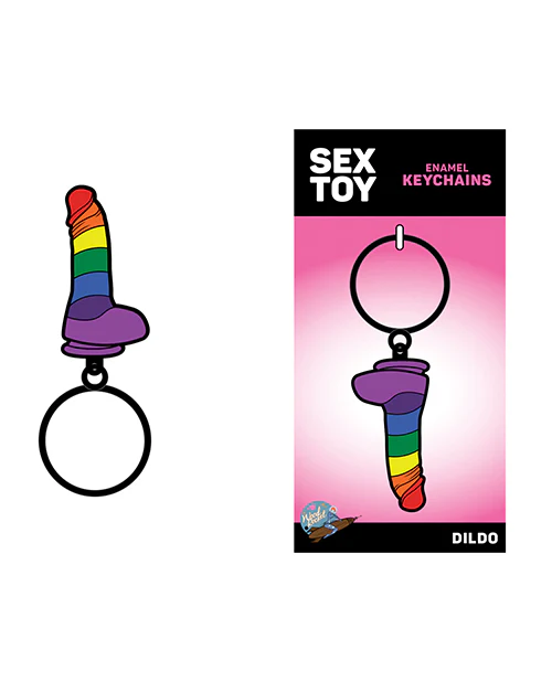Wood Rocket Dildo Keychain - Image 3