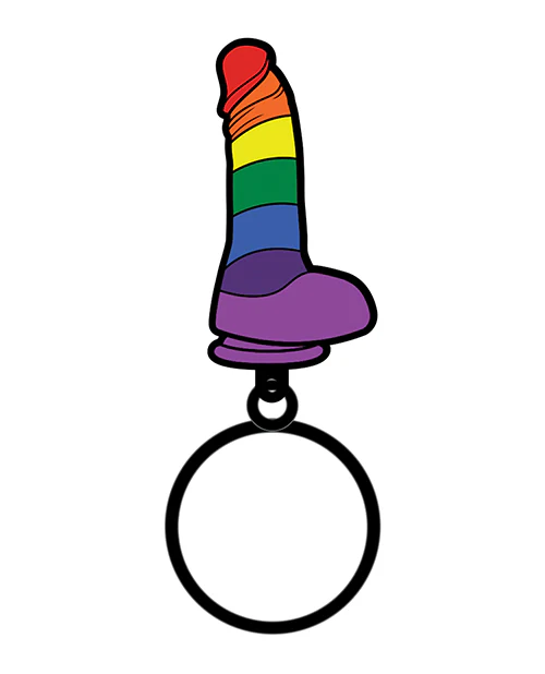 Wood Rocket Dildo Keychain - Image 4