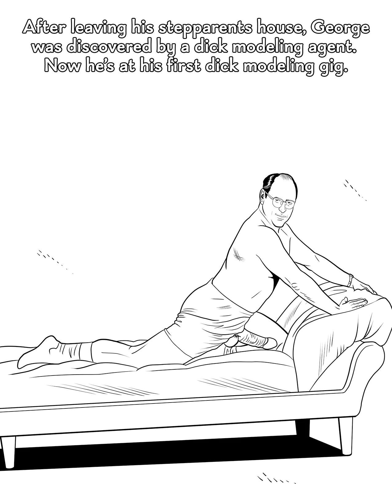 Wood Rocket Sexfeld Parody Coloring Book - Image 4