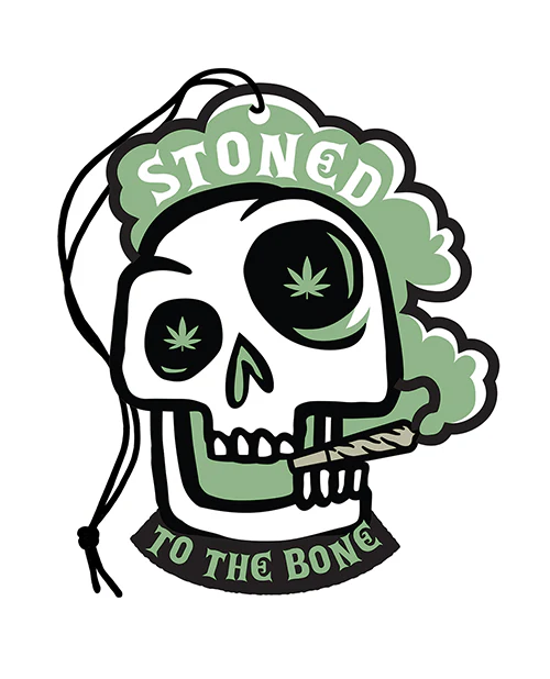 Wood Rocket "Stoned to the Bone" Air Freshener - Image 2